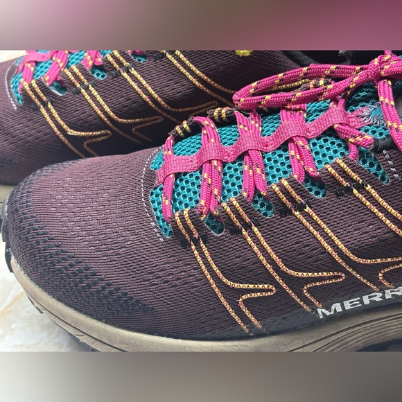 Women’s 7.5 Merrell Moab Flight Hiking Shoe New - Picture 4 of 9